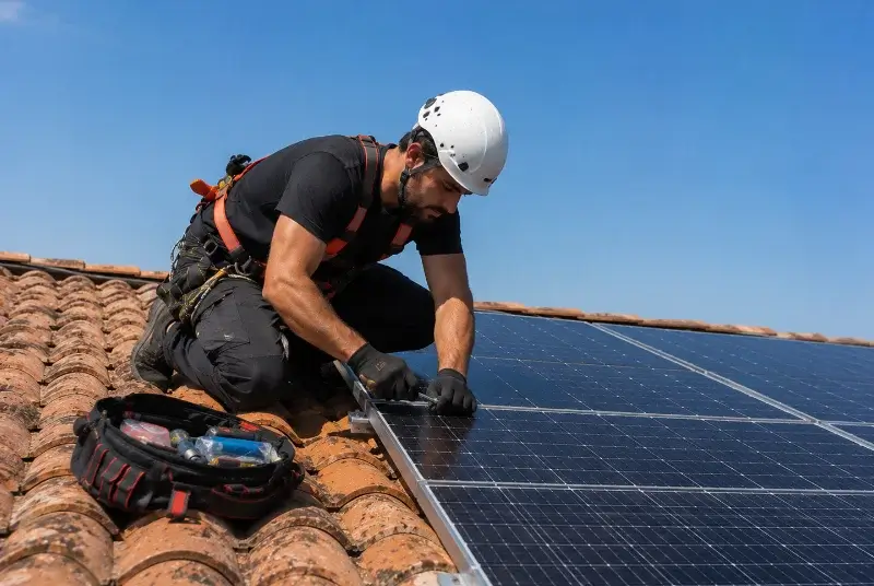 Maintenance et monitoring de panneaux solaires à Entrevernes